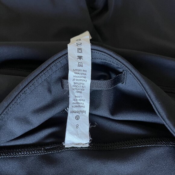 Lululemon Fast Free HR Crop 19”  Womens Size 8 - Picture 10 of 13